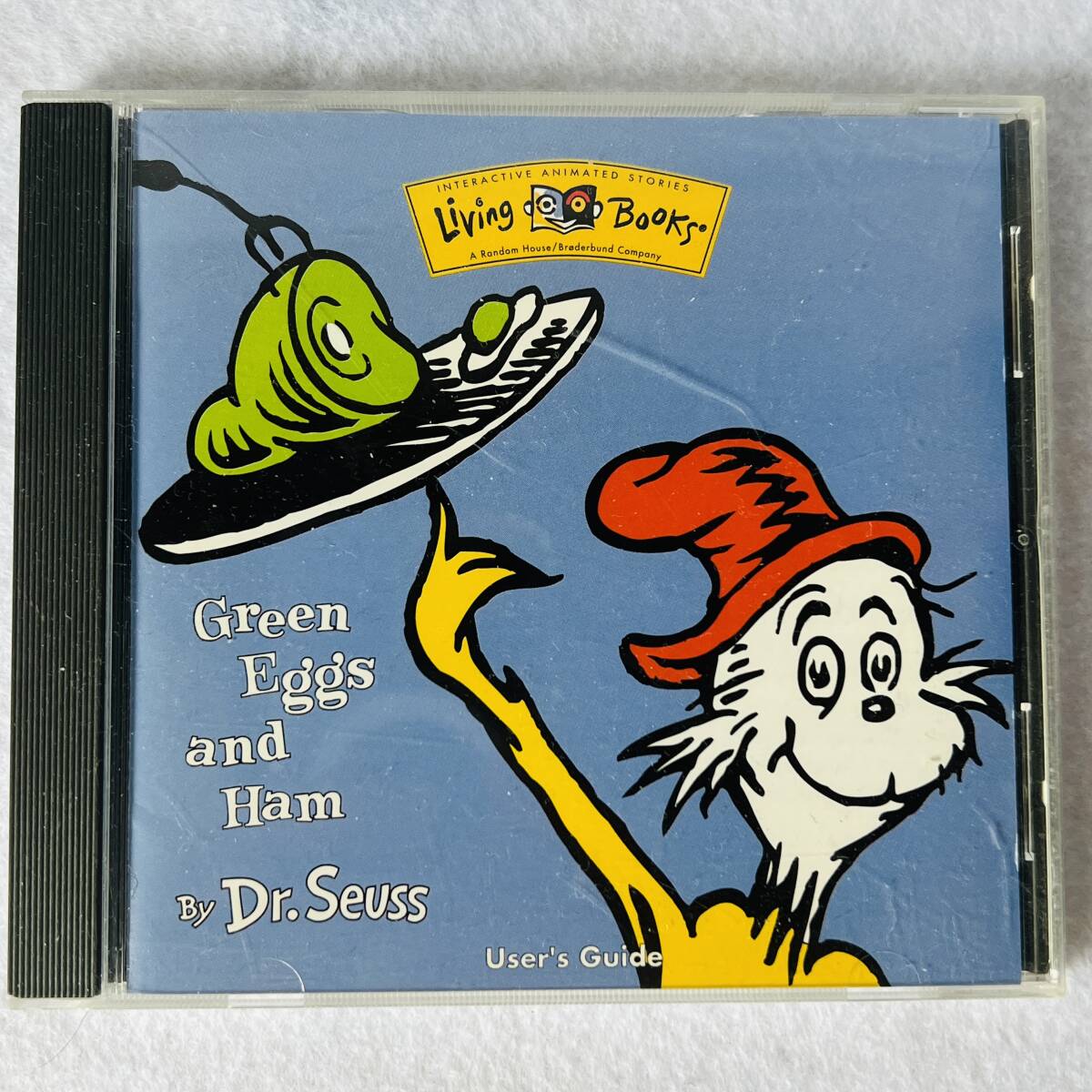 【ジャンク】 Living book “THE TORTOUISE AND THE HARE”,”GREEN EGGS AND HAM”　2枚セット_画像4