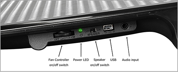 【ジャンク】　ノートPCクーラー　ENERMAX Twister Odio 16 CP008　【実使用無し】 _解説画像