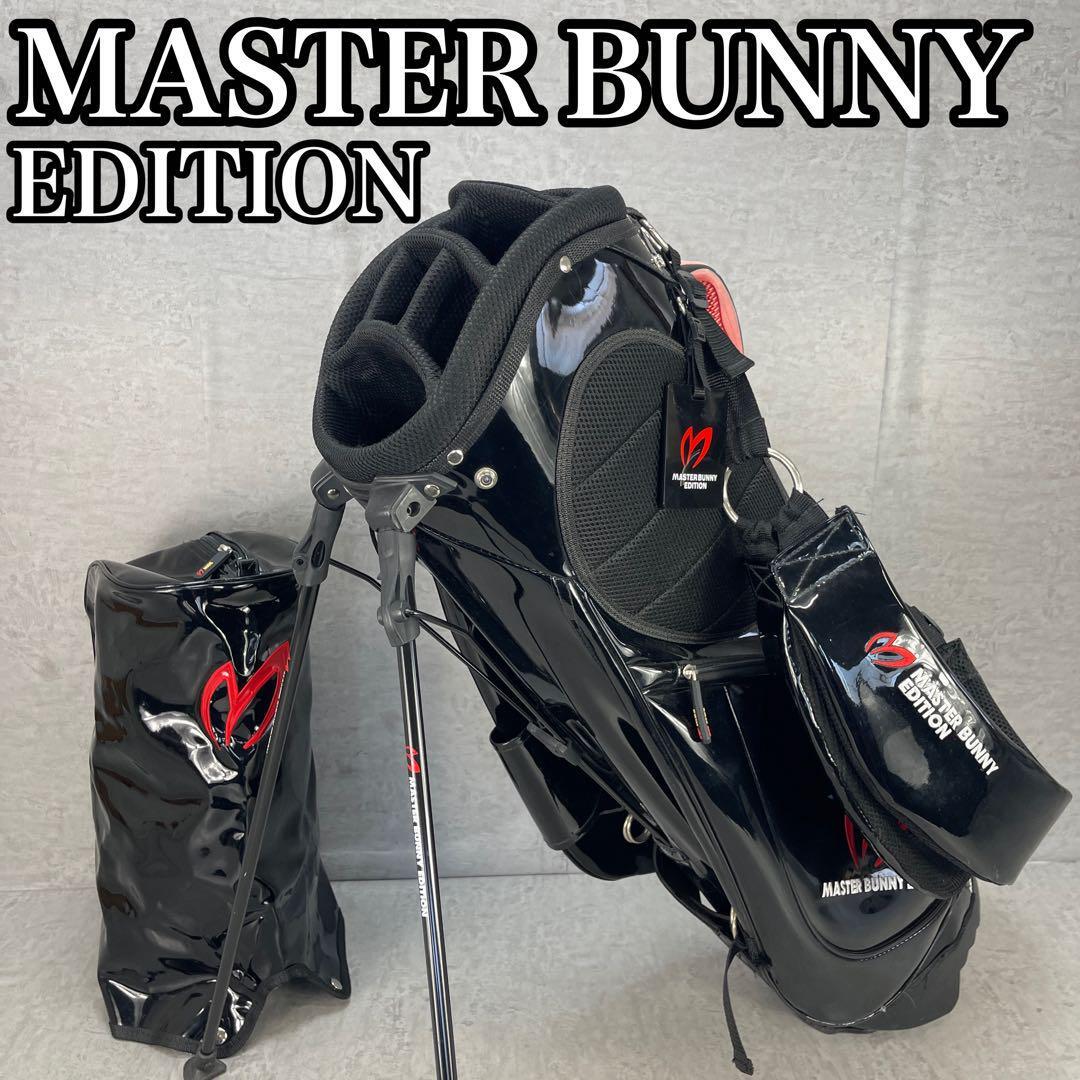 人気モデル　良品　 MASTER BUNNY EDITION　マスターバニーエディション　エナメルキャディバッグ　スタンド式　7分割_画像1