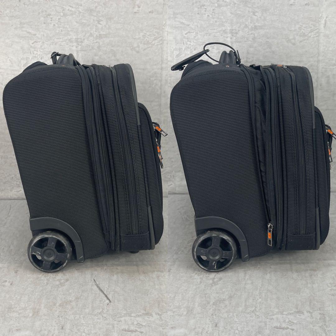 良品　Samsonite サムソナイト　BLACK LABEL ブラックレーベル　キャリーバッグ　3way 2輪 機内持込 手持ち キャリー 着脱式ブリーフケース_画像5