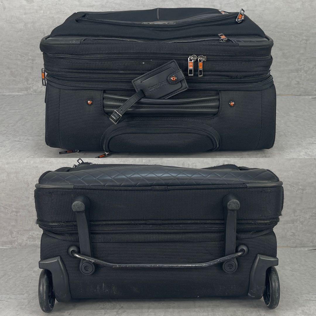 良品　Samsonite サムソナイト　BLACK LABEL ブラックレーベル　キャリーバッグ　3way 2輪 機内持込 手持ち キャリー 着脱式ブリーフケース_画像6