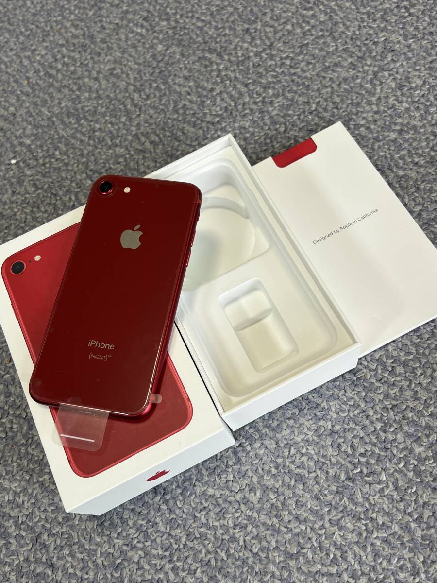 【未使用品交換品】 iPhone 8 256GB SIMフリー プロダクトレッド 新品未使用 元箱付き_画像6