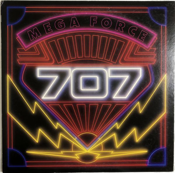 見本盤 美盤 707 - Mega Force / 25AP 2371 / 1982年 / JPN / Hard Rock_画像1