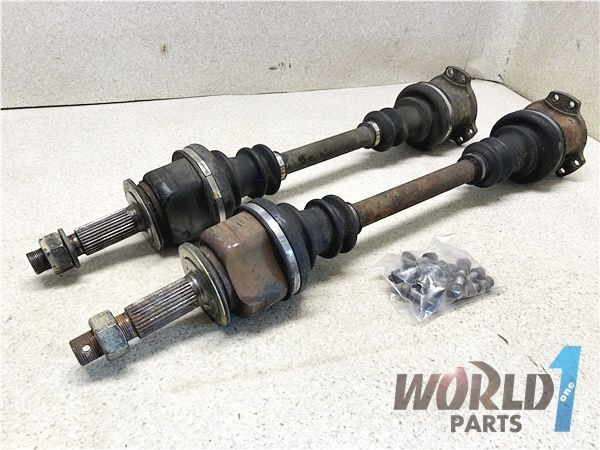 ECR32 Skyline original drive shaft left right set gong car drive system R200 diff side flange 6 hole R32 SKYLINE HCR32 HR32 NISSAN Nissan 