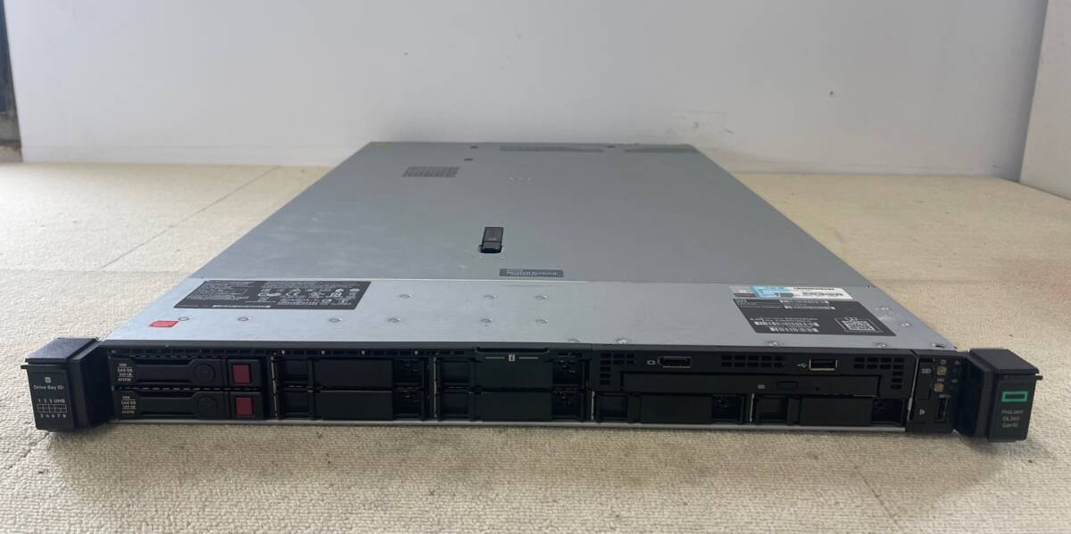 HP ProLiant DL360 Gen10 2x Gold 5118 12Core 2.30GHz 64GB 2x 300GB P408i-a 1x 800W_画像1