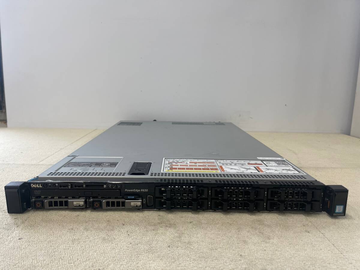 Dell PowerEdge R630 2x E5-2680V4 14Core 2.40GHz 128GB 2x 600GB H730 Mini_画像1