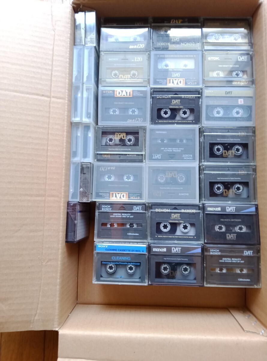 DAT高音質音楽用カセット・テープ SONY TDK DENON MAXELL120分　90本　　　　　_画像3