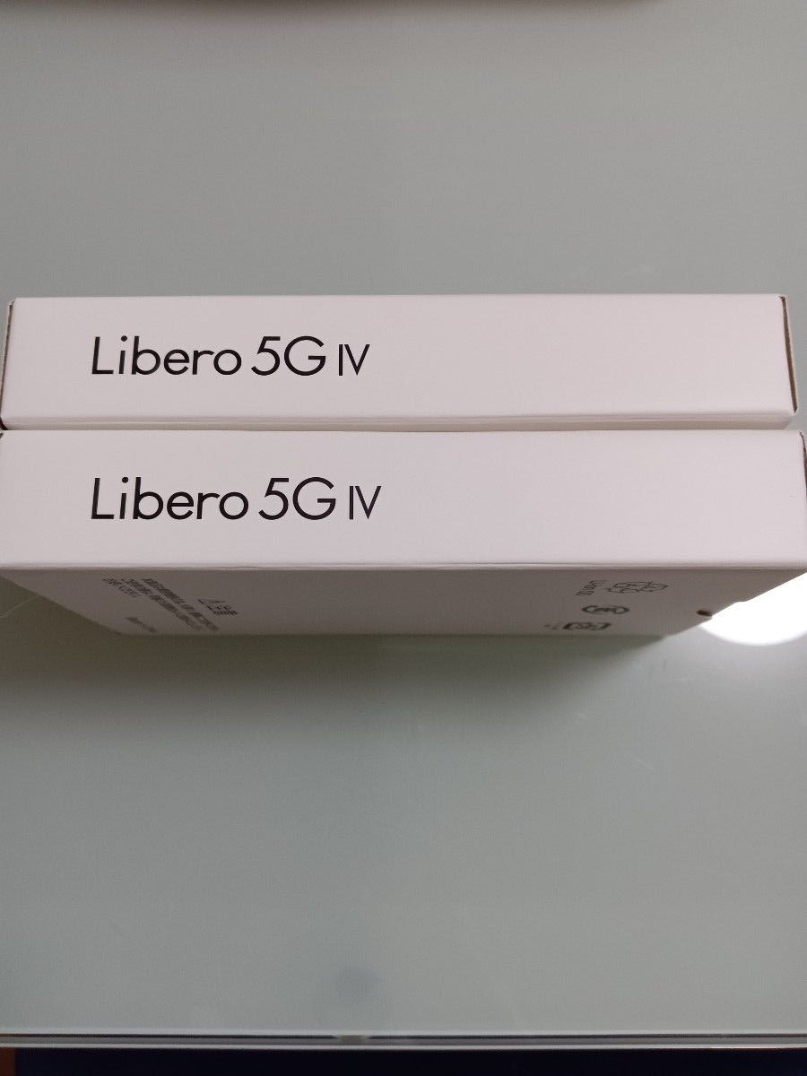 【２台セット】新品未使用品　Y!mobile(ワイモバイル)　Libero 5G IV　A302ZT　ホワイト　ブルー