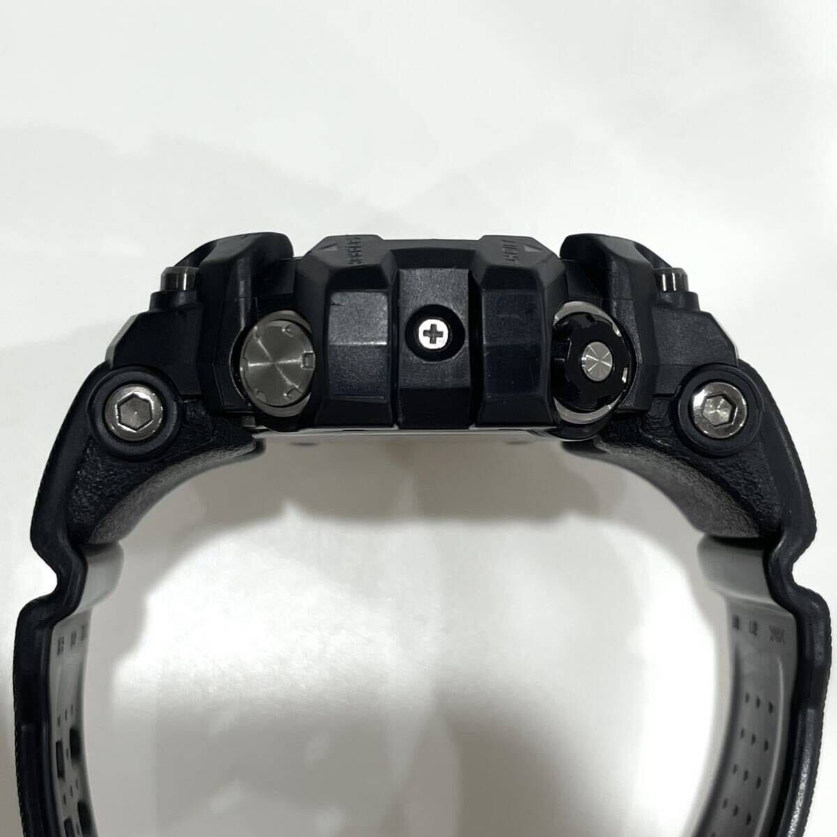 美品 CASIO カシオ G-SHOCK Gショック マッドマスター 海外モデル GSG-100-1ADR タフソーラー ブラック文字盤 箱保付き 送料無料_画像4