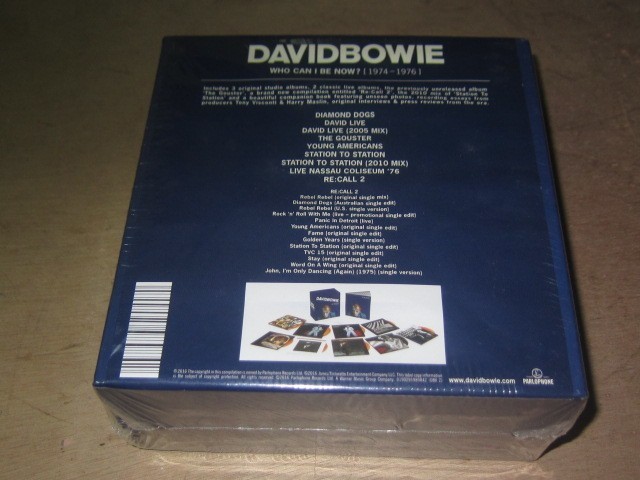 ☆新品未開封CD-BOX　デヴィッド・ボウイ／David Bowie　Who Can I Be Now?♪即決！_画像2