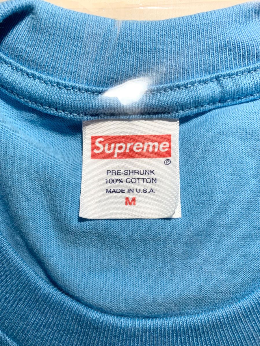 Supreme Futura Box Logo Tee Mサイズ Bright Blue/ フューチュラ ボックスロゴ Tシャツ
