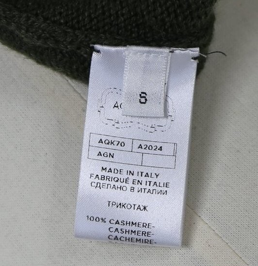 AGNONA アニオナ カシミヤ タートル ニット セーター S cashmere turtleneck sweater b7954_画像9