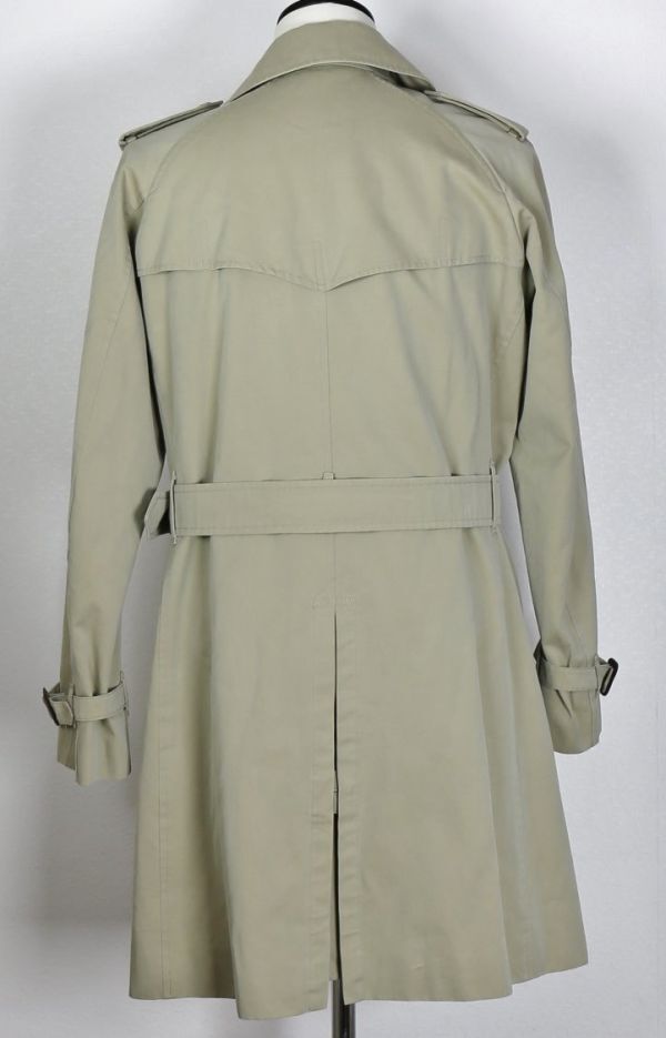 英国製 GRENFELL グレンフェル コットン トレンチコート size 38 trench coat b8016_画像5
