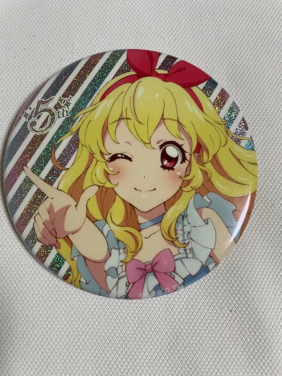 アイカツ 5thフェス 星宮いちご ブラインドグリッター缶バッジ アイカツ 5thフェス 星宮いちご ブラインドグリッター缶バッジ