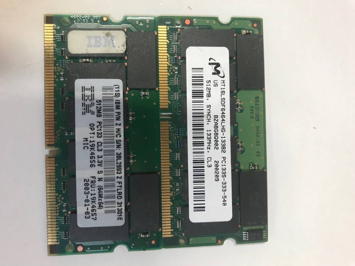 * used operation goods * Note for memory Manufacturers ..PC133 512MB 144PIN * free shipping * the first period guarantee equipped 