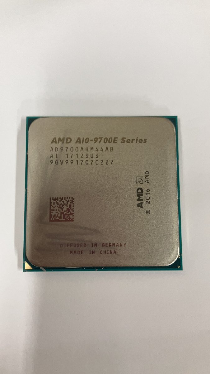 【中古動作品】AMD A10シリーズ CPU A10 シリーズ A10-9700E A10 9700E 3.0GHz AD9700AHM44AB ソケット AM4 送料無料★_画像1