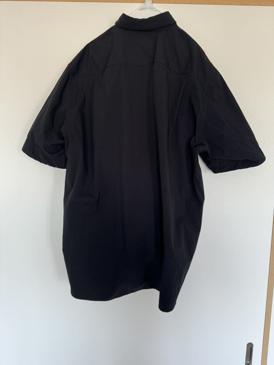 sacai Taslan Nylon Shirt BLACKサイズ3 半袖シャツの画像2