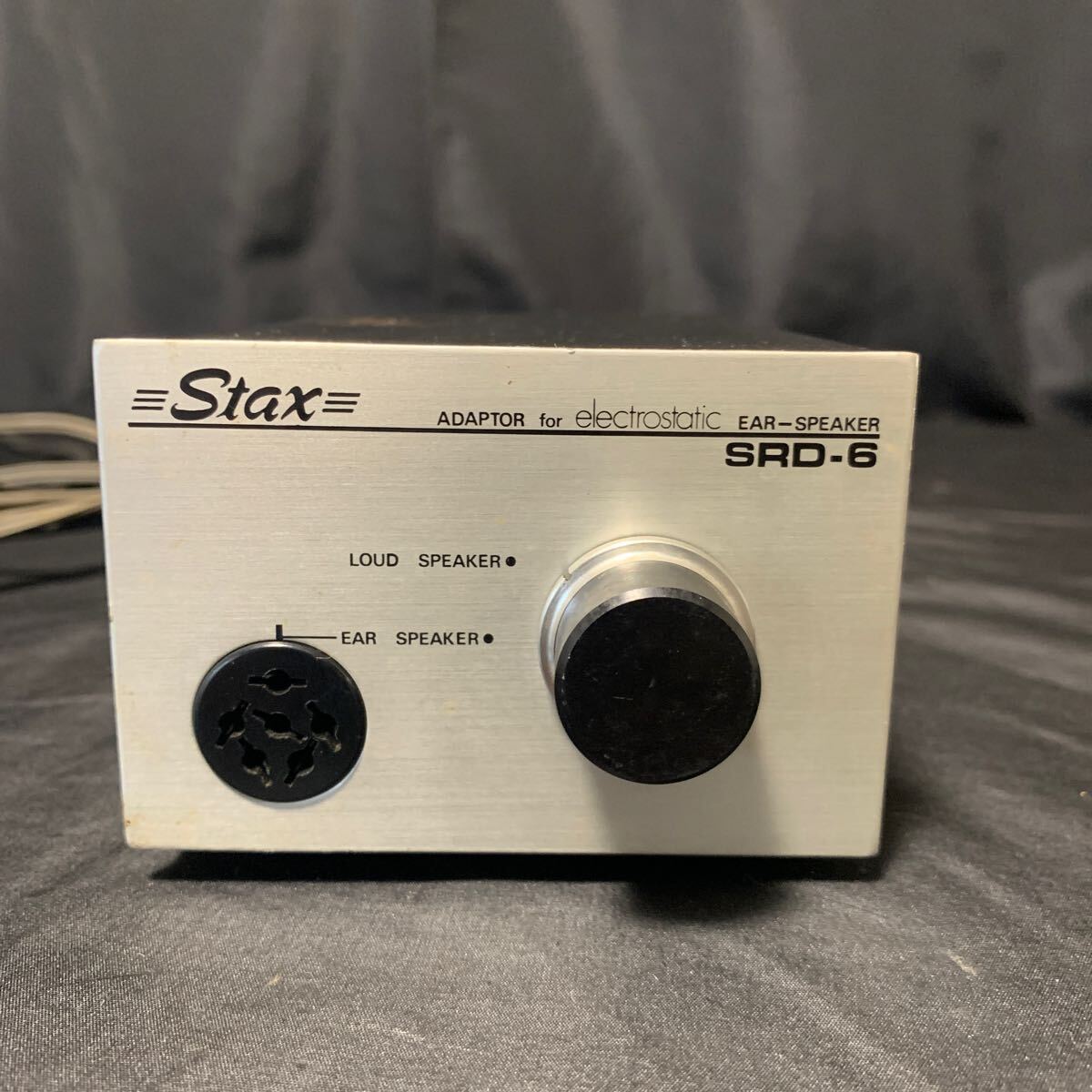 STAX スタックス SRD-6 イヤースピーカー用アダプター 動作未確認 EAR-SPEAKER 音響機器_画像2