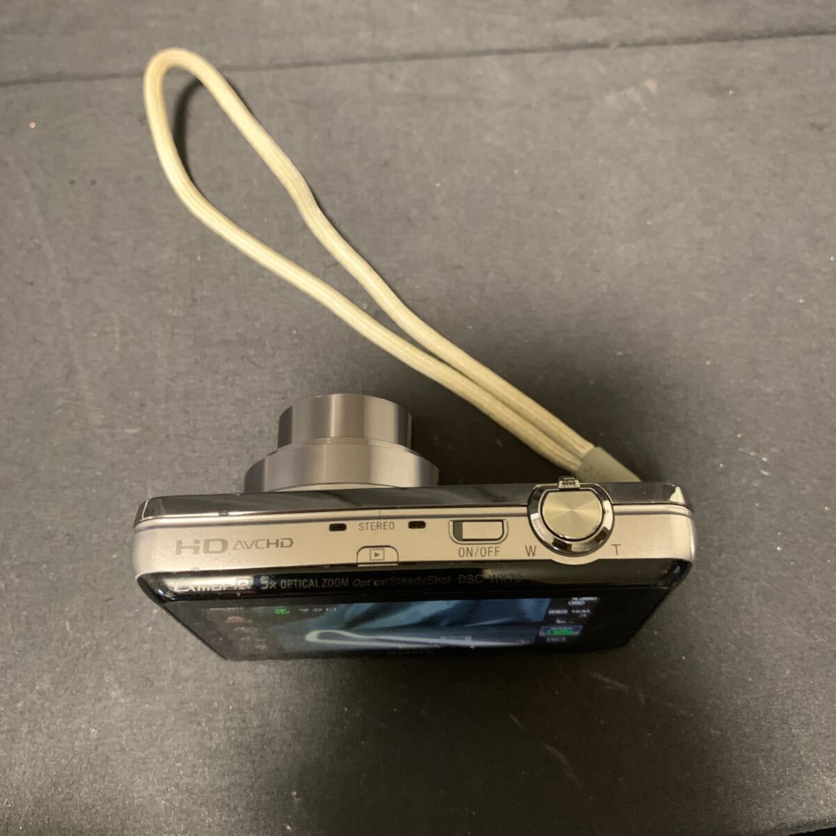 SONY Cyber-shot DSC-WX70 シルバー コンパクトデジタルカメラ バッテリー1個 ケース付き 動作確認済み ソニー デジカメ の画像5