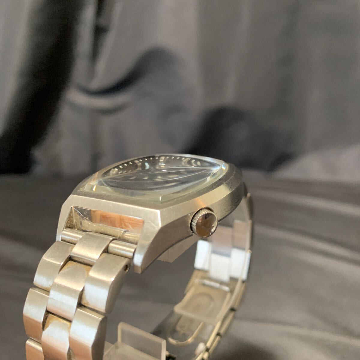 PaulSmith ポールスミス 1045-T001467 メンズ 腕時計 シルバー 文字盤 ブラック スモセコ クォーツ ウォッチ_画像5