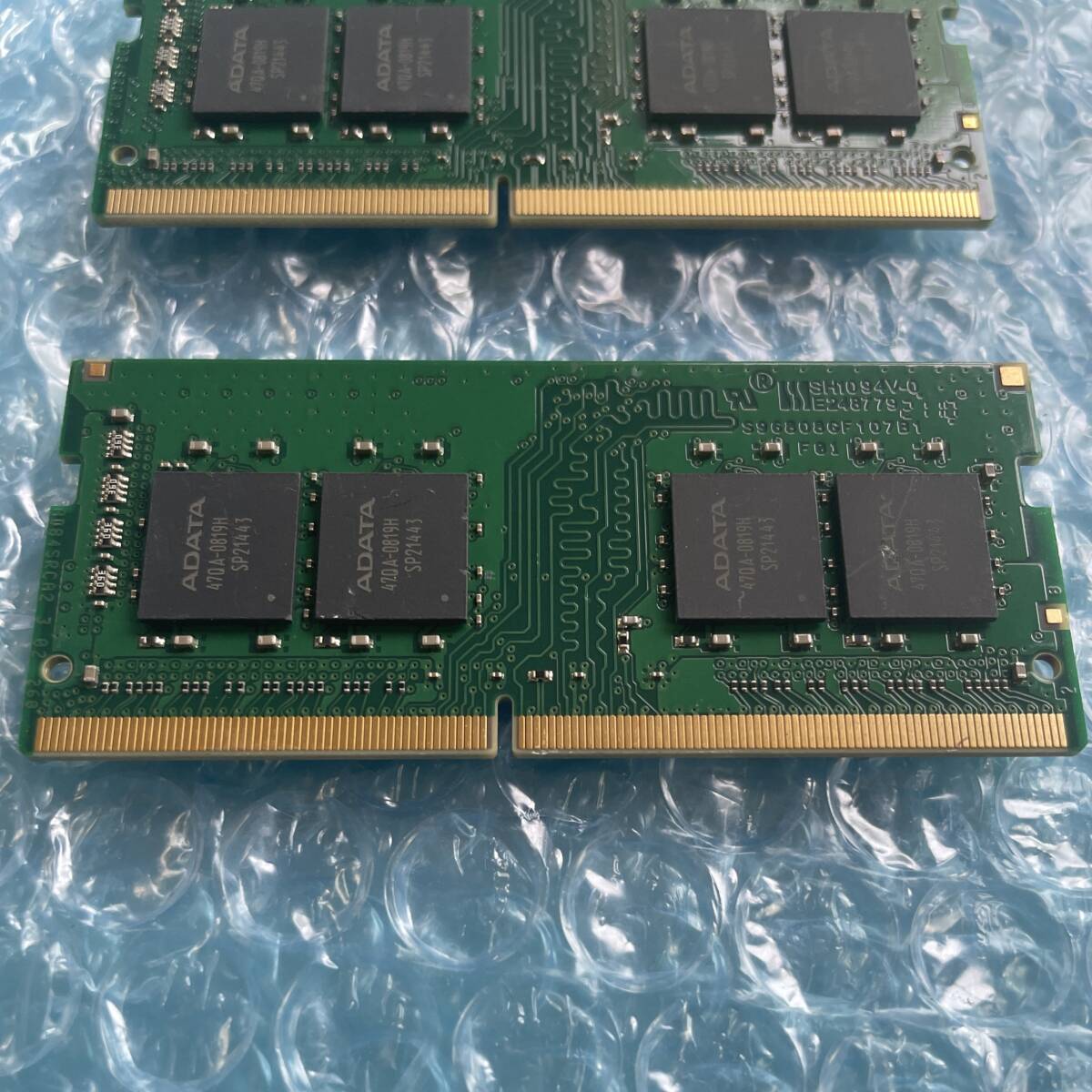 ADATA 16GB×2枚 計32GB DDR4 2666(19) 中古 ノートPC用 メモリ 【NM-321】_画像3