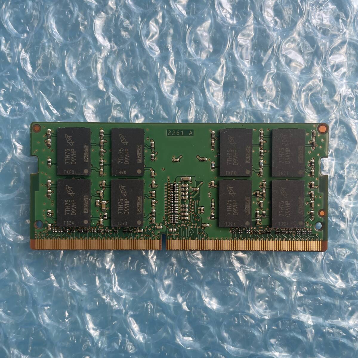 Micron 16GB×1 sheets total 16GB DDR4 PC4-2400T-SE1-11 used Note PC for memory [NM-325]