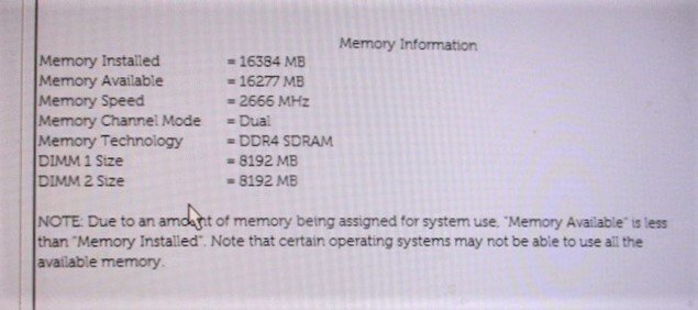 SAMSUNG 8GB×2 sheets total 16GB DDR4 PC4-2666V-SA1-11 used Note PC for memory [NM-341]