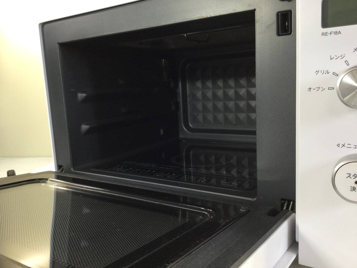 [298]SHARP sharp microwave oven RE-F18A-B 2020 year made 18L hell tsu free secondhand goods 