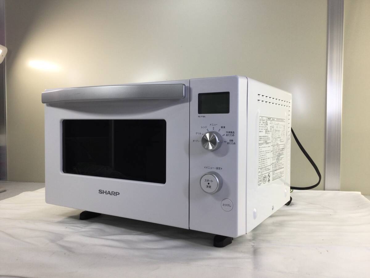 [298]SHARP sharp microwave oven RE-F18A-B 2020 year made 18L hell tsu free secondhand goods 