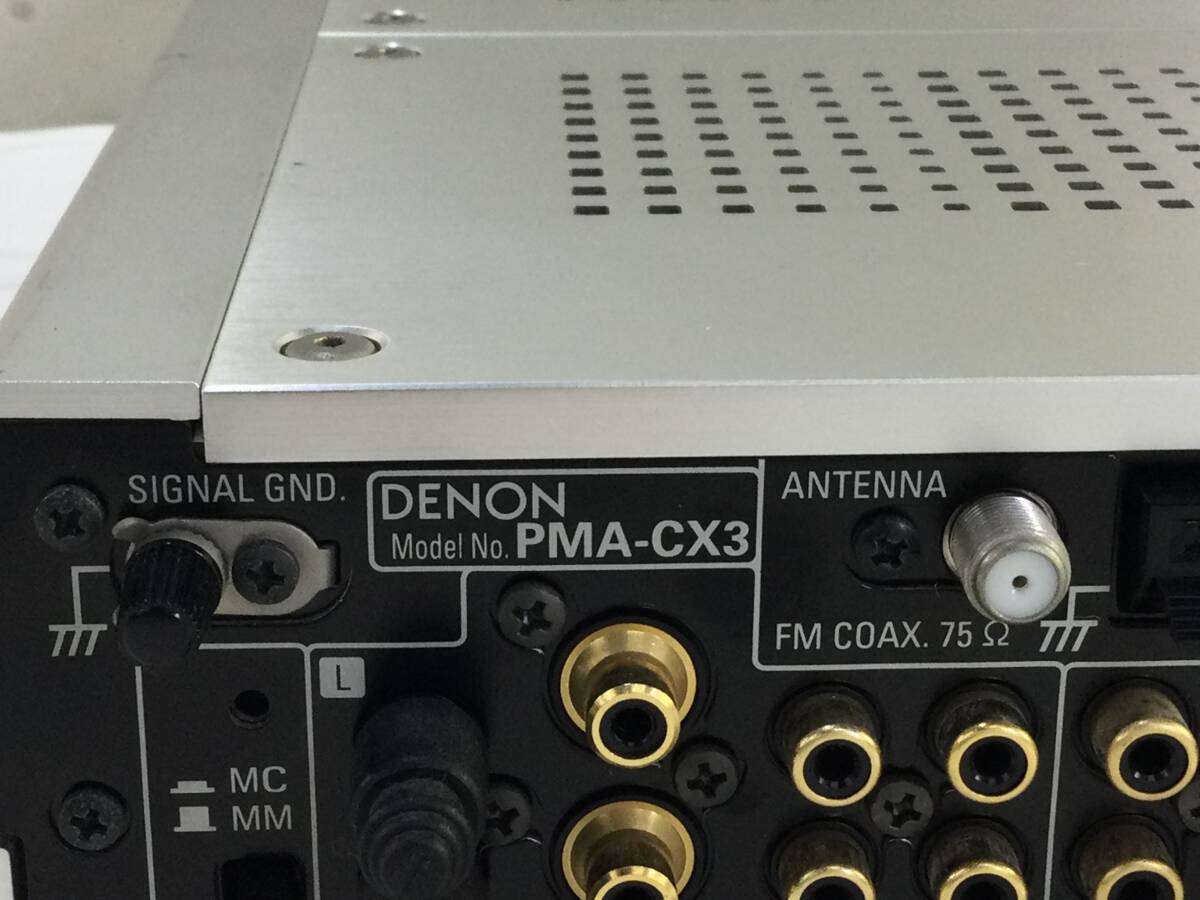 [304]DENON Denon pre-main amplifier PMA-CX3 sound equipment audio Junk 