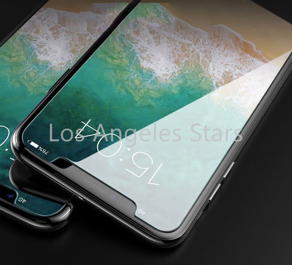 iPhoneXs 液晶保護フィルム ガラスフィルム 送料無料 強化ガラスフィルム ブルーライトカット アイフォンXs アイホンXs 高強度 2枚セット_画像7