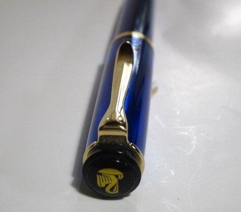 Bibian 比比昂- 稀少未使用☆Pelikan ペリカン万年筆M200 ブルー Bibian 比比昂- 稀少未使用☆Pelikan ペリカン万年筆M200 ブルー