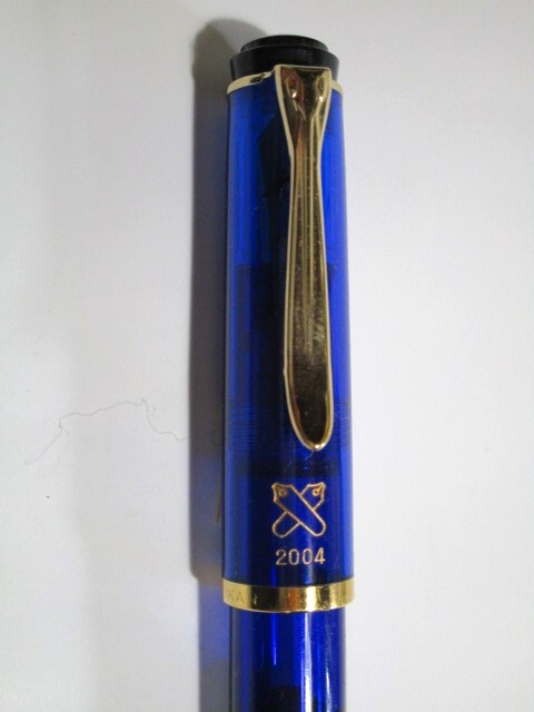 Bibian 比比昂- 稀少未使用☆Pelikan ペリカン万年筆M200 ブルー Bibian 比比昂- 稀少未使用☆Pelikan ペリカン万年筆M200 ブルー