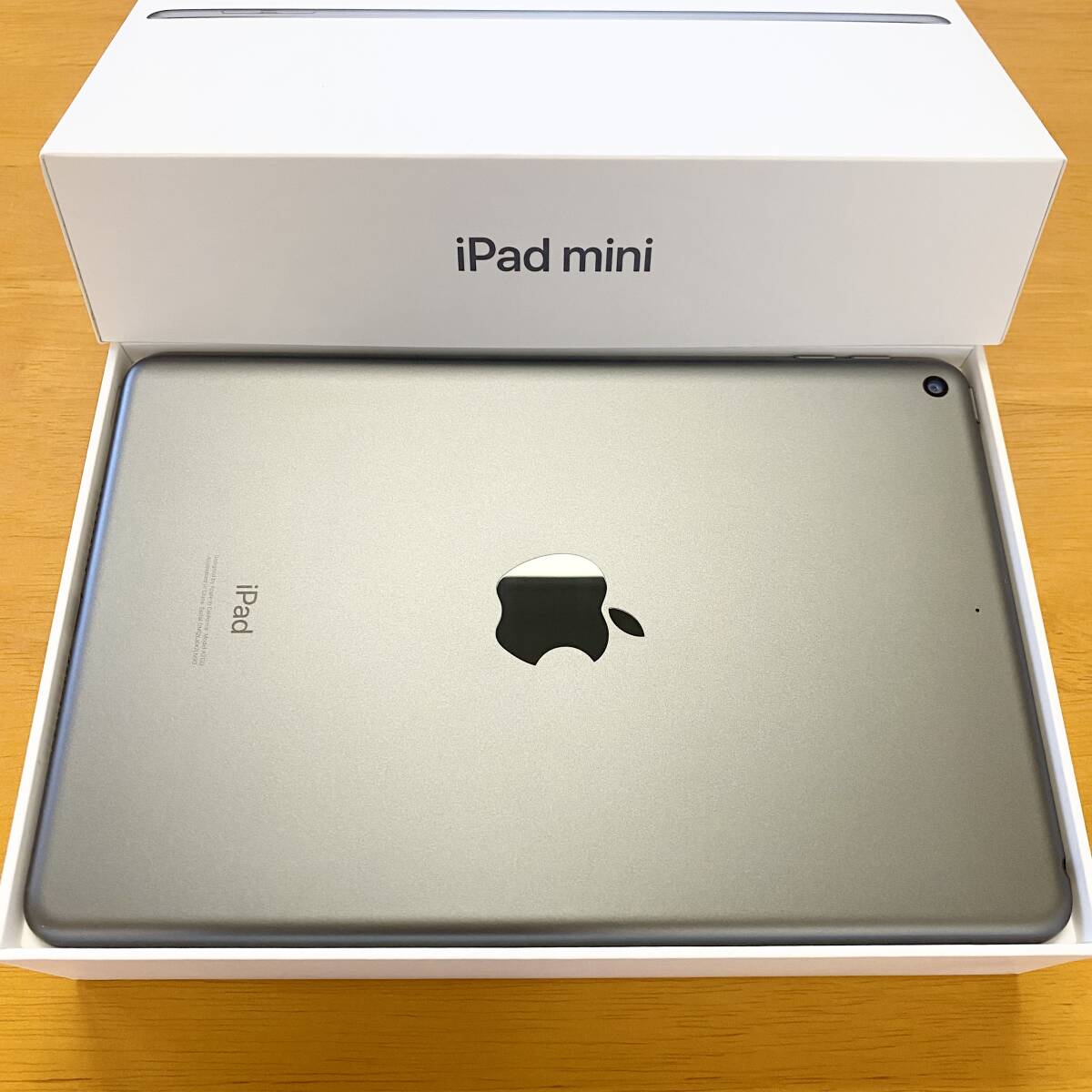 1円スタート！ Apple iPad mini 7.9インチ 第5世代 64GB スペースグレイ 2019年春 Wi-Fi モデル Retinaディスプレイ Touch ID MUQW2J/A_画像7