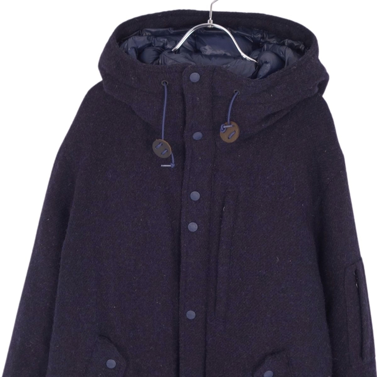 美品 ザノースフェイス THE NORTH FACE PURPLE LABEL ダウンジャケット HARRIS TWEED ND2463N アウター メンズ L cf05ot-rm11r06813_画像3