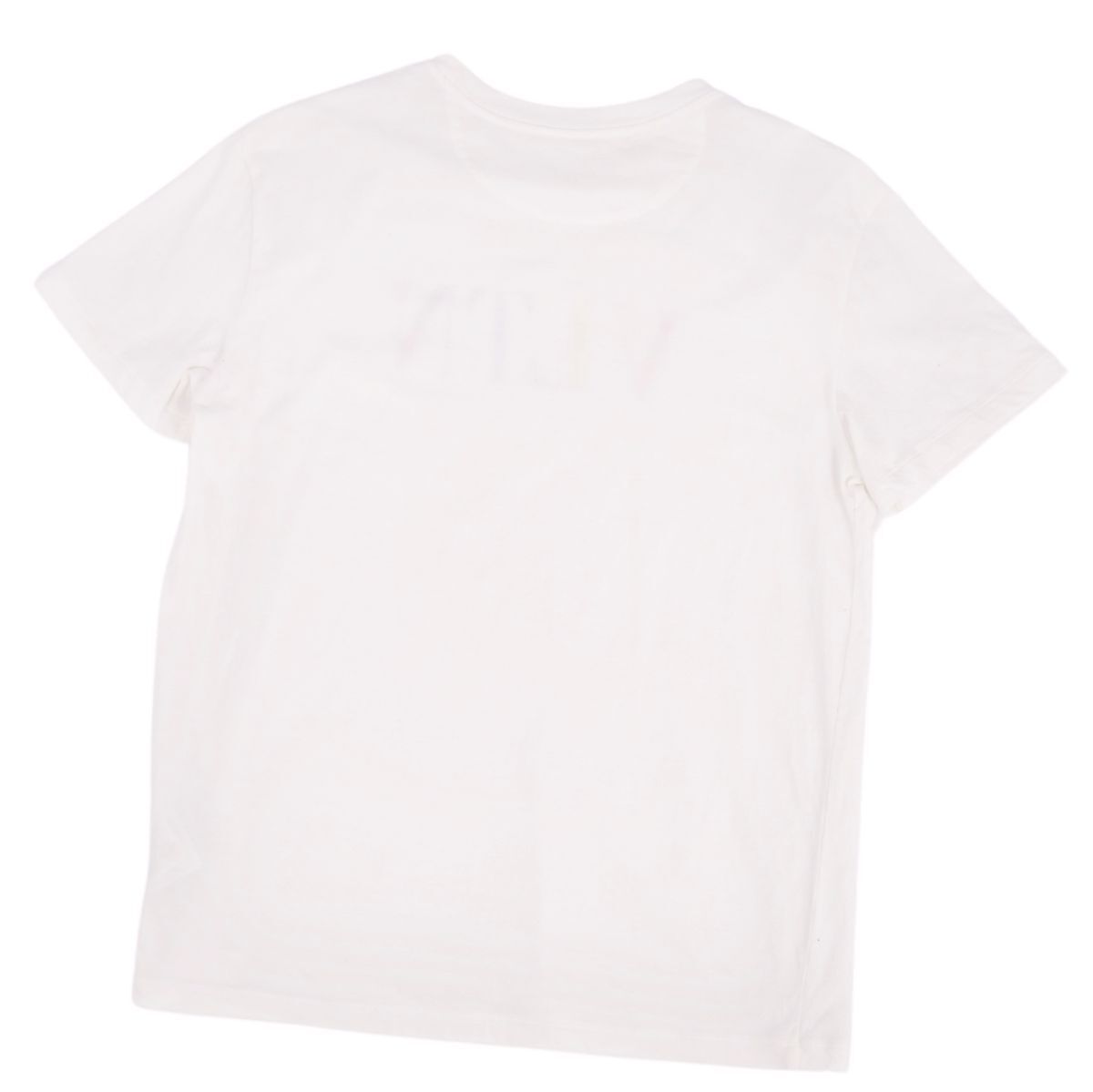 美品 ヴァレンティノ VALENTINO Tシャツ カットソー ショートスリーブ 半袖 ロゴ トップス メンズ S ホワイト cf05ot-rm11r06810_画像3