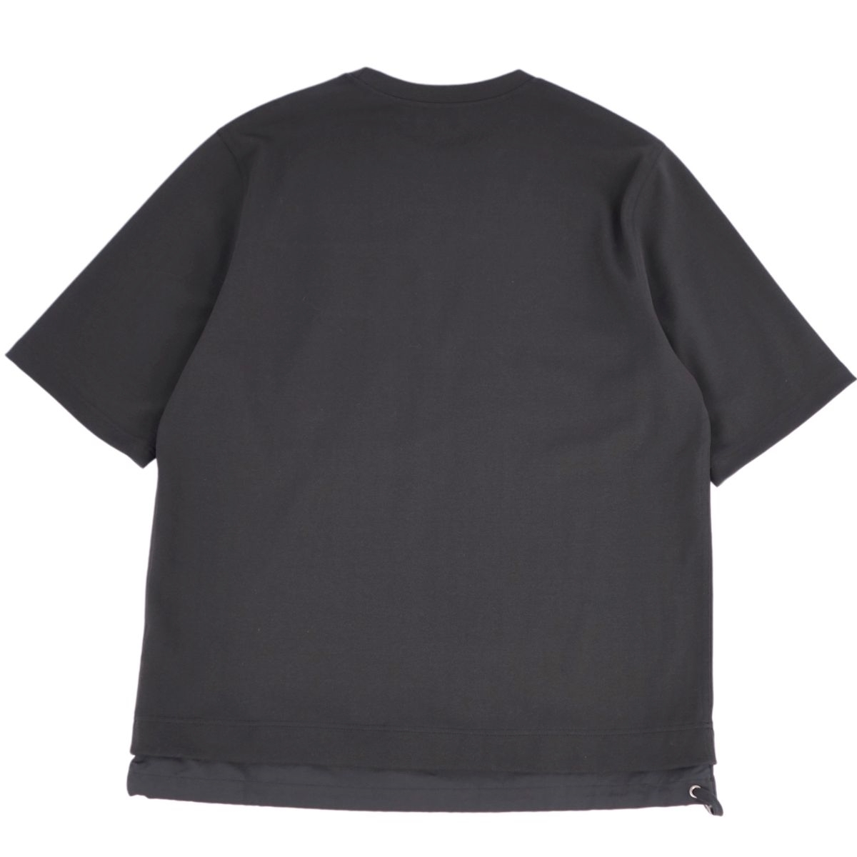 美品 エルメス HERMES Tシャツ カットソー ショートスリーブ 半袖 レイヤード イタリア製 トップス メンズ S グリーン cf05oe-rm05r06829_画像3