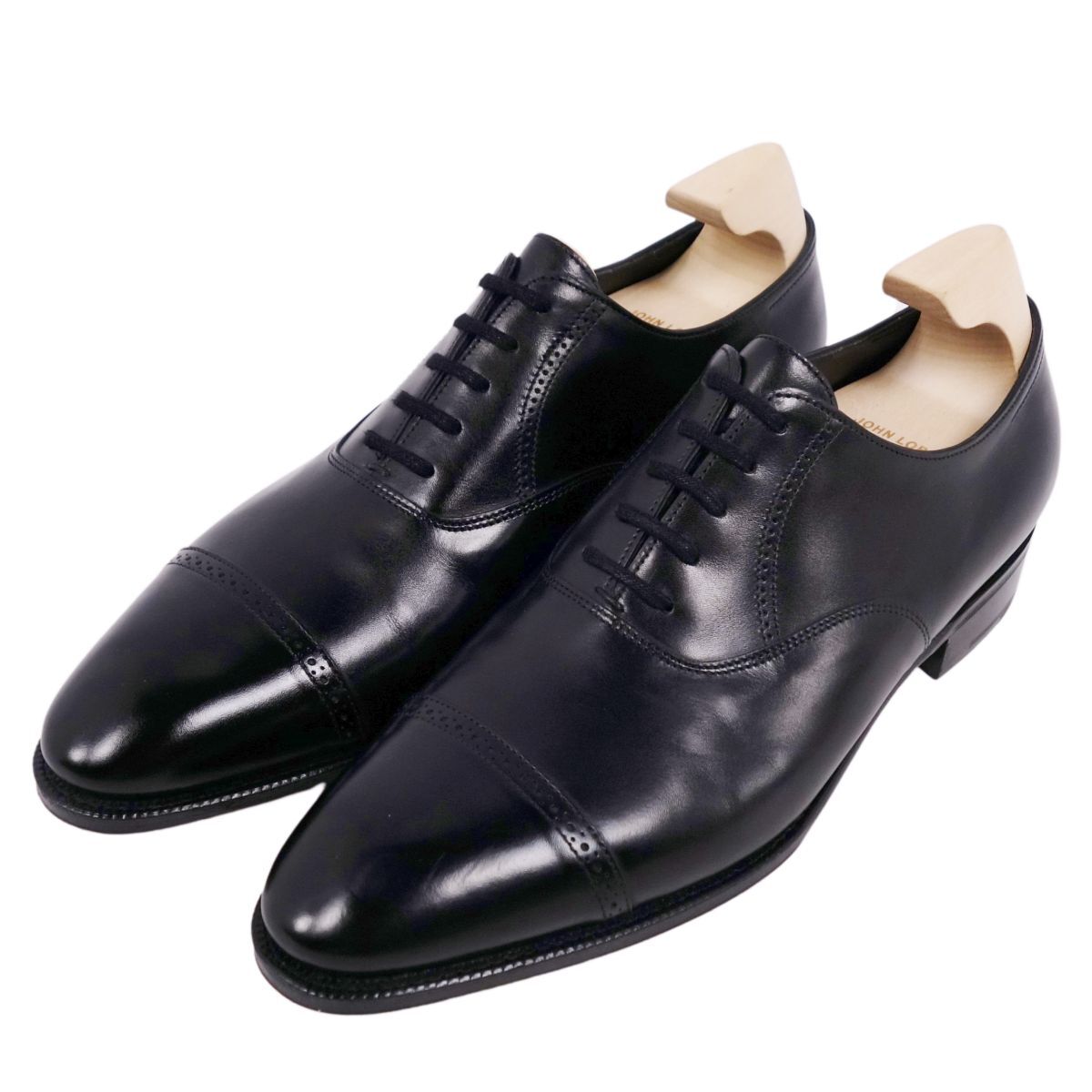 未使用 ジョンロブ JOHN LOBB レザーシューズ PHILIP 2 フィリップ2 オックスフォードシューズ ビジネス 革靴 メンズ 8E cf05os-rm05f10169_画像2