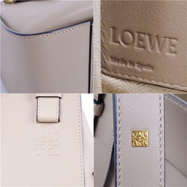 美品 ロエベ LOEWE 2way ハンドバッグ ショルダーバッグ HAMMOCK ハンモック スモール アナグラム カバン レディース cf05os-rm05f10164_画像10