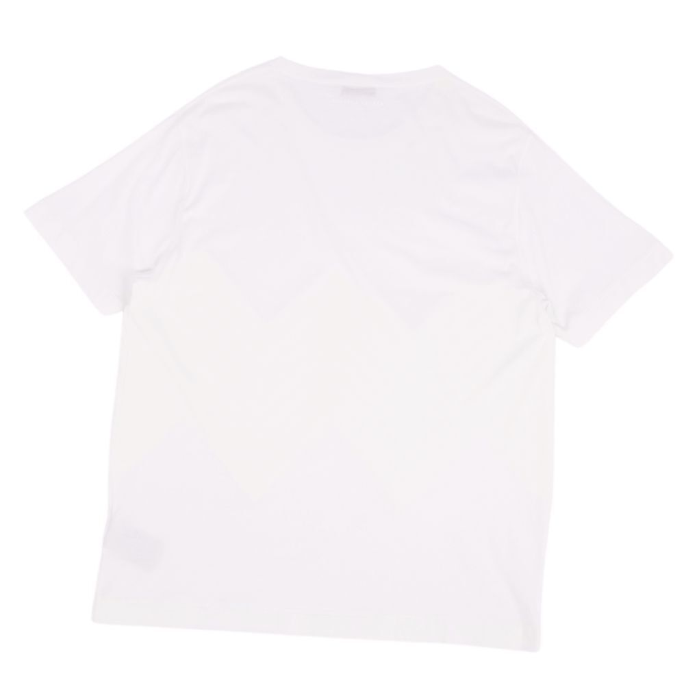 極美品 ボッテガヴェネタ BOTTEGA VENETA Tシャツ カットソー ショートスリーブ コットン トップス メンズ 52 ホワイト cf05ob-rm05e27569_画像3