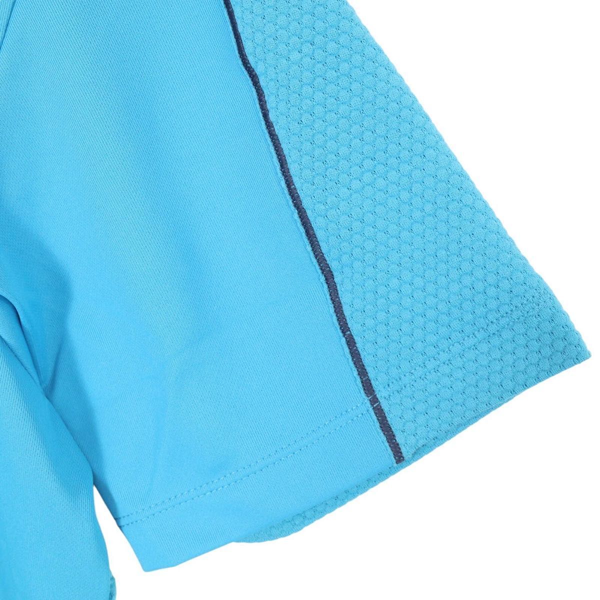 【新品、未使用】ニューバランスゴルフ　Tシャツ　メンズ　サイズ：６（ＬＬ）　ブルー　夏_画像7