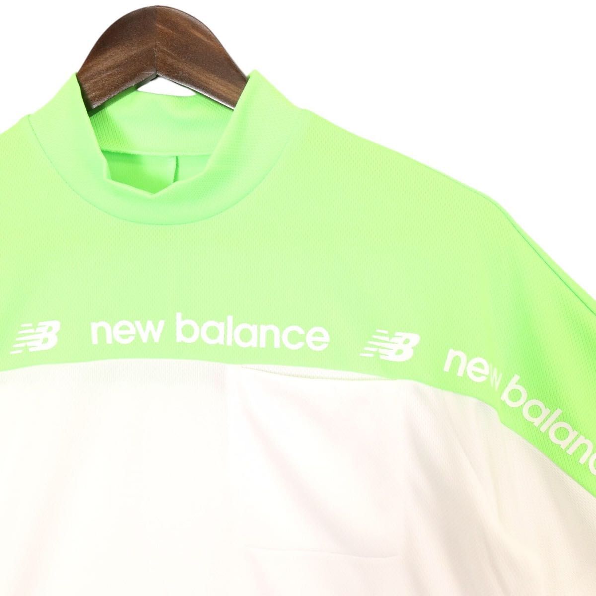 【新品、未使用】ニューバランスゴルフ　Tシャツ　メンズ　サイズ：６（ＬＬ）　グリーン　夏_画像4