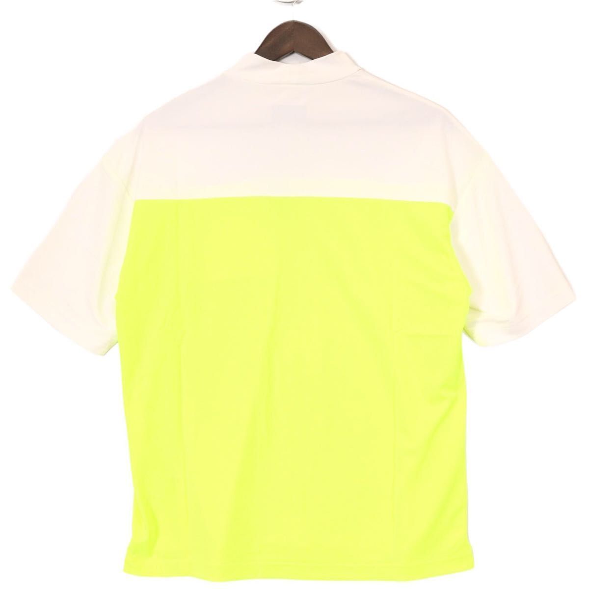 【新品、未使用】ニューバランスゴルフ　Tシャツ　メンズ　サイズ：６（ＬＬ）　イエロー　夏_画像3