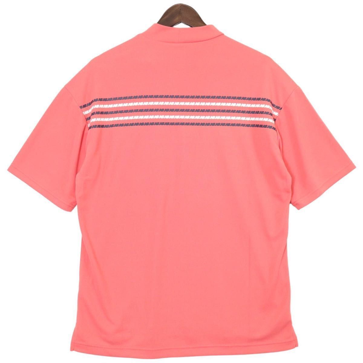【新品、未使用】ニューバランスゴルフ　Tシャツ　メンズ　サイズ：４（Ｍ）　ピンク　夏_画像3