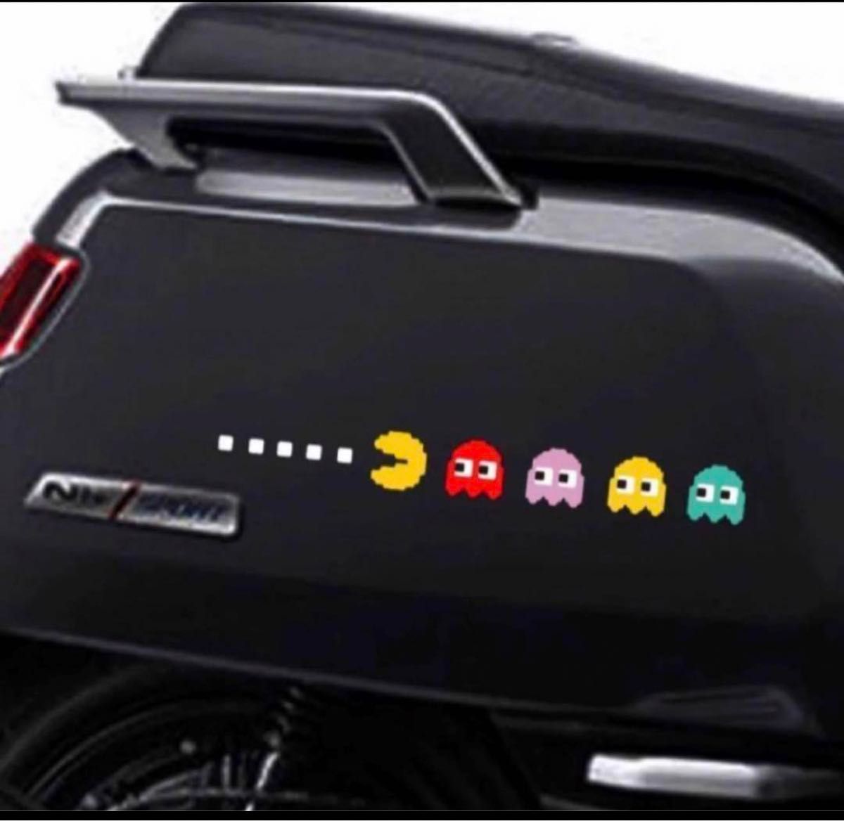 2枚セットPac Manカーステッカー パックマンステッカー 車用ノートパソコン