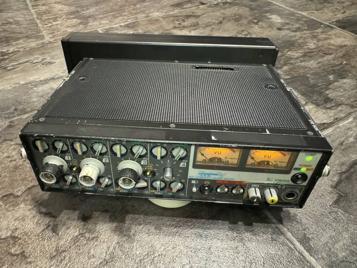 [ Junk ]Sigma SS-342 + SS-6002 portable audio mixer +EQ|Compressor[ Junk ]