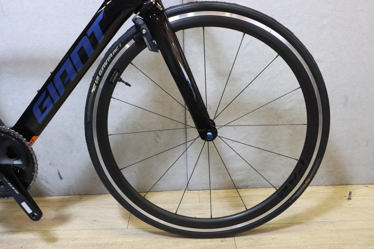 パワメ付!!■GIANT ジャイアント PROPEL ADVANCED 2 SE フルカーボン SHIMANO 105 R7000 2X11S サイズM 2021年モデル 超美品の画像4