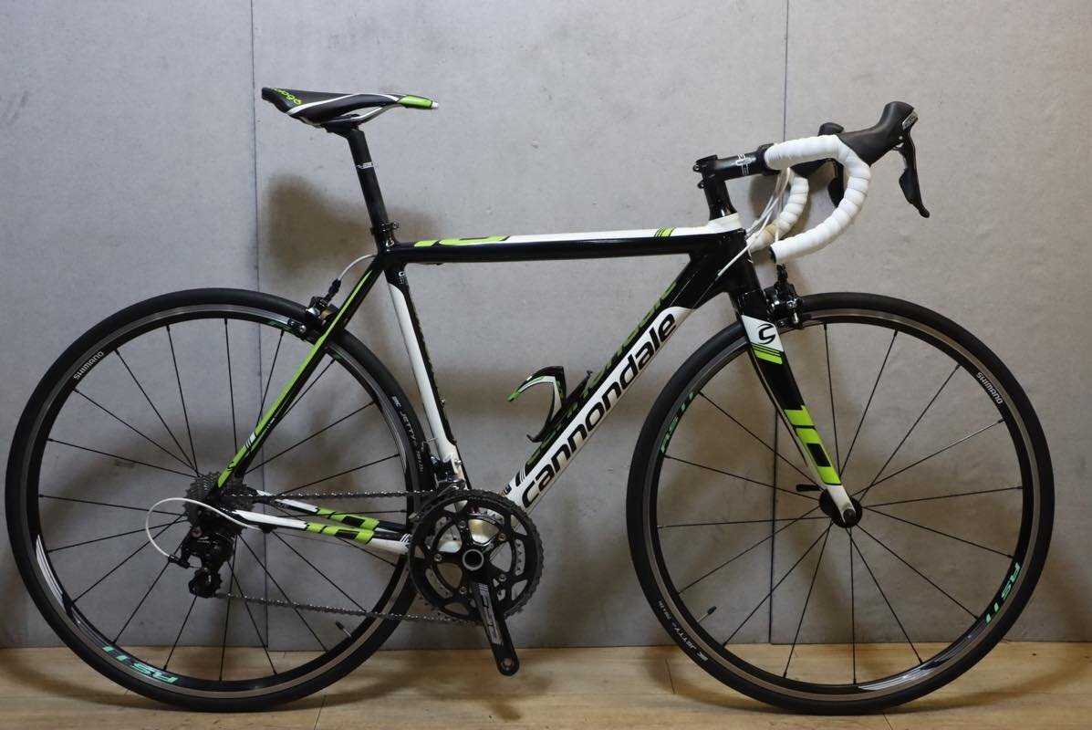 ■CANNONDALE キャノンデール CAAD10 エントリーロード SHIMANO 105 5800 2X11S サイズ52 2015年モデル 美品_画像1