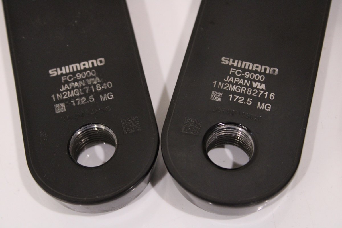 ★SHIMANO シマノ 9000シリーズ DURA-ACE 2x11s リムブレーキ グループセット 172.5mm 52/36Tの画像10