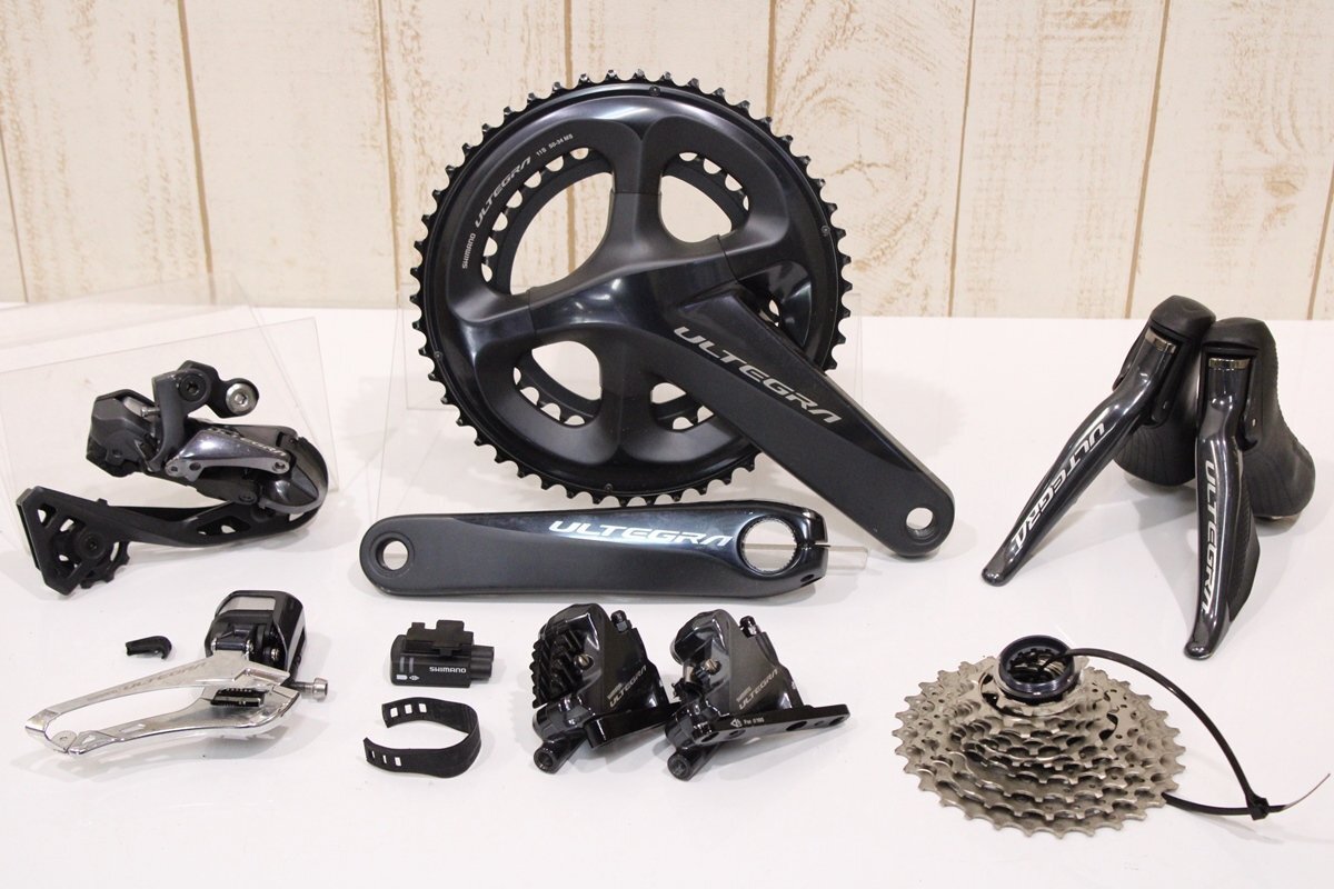 ★SHIMANO シマノ R8070シリーズ ULTEGRA 2x11s 電動Di2 リムブレーキ グループセット 170mm 50/34T GS